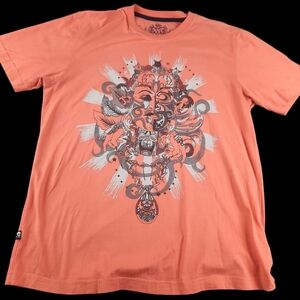 Marc Echo, Graphic Coral T-Shirt, Size Large